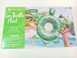 Member&#39;s Mark Oversized Inflatable Sea Turtle Pool Float - $34.29