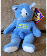 Mary Meyer 1997 Blue I Love Cadet Senior Girl Scouts 8&quot; Belly Bean Cat V... - $149.52 MXN
