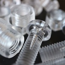 20 x Transparent Clear Acrylic M12 x 40mm Nuts &amp; Bolts, Acrylic Plastic ... - $44.46