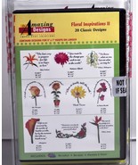 Amazing Designs Floral Inspirations II Embroidery CD,  ADC-107JTK - $42.47 CAD