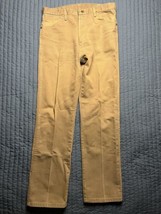 Vintage Wrangler Cowboy Cut Denim Jeans 13MWZCP Men’s Size 34x34 Brown U... - $29.70