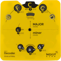 Music Theory Made Easy! Melody Tool Wheel, Circle of Fifths with Built in Stand  - £27.67 GBP