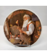 Norman Rockwell 1984 Santa in His Workshop Plate Knowles Christmas #11 I... - £6.27 GBP