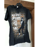 Michael Jackson 2009 Black Off The Wall Licensed Tultex Girly XL T-Shirt - $13.58 CAD