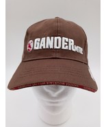 Vintage Gander Mountain Outdoors Brown Denim Trucker Hat Cap Adjust Stra... - $11.26