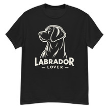 Labrador Lover T-Shirt: Perfect for Dog Enthusiasts and Pet Owners Black - $16.34+