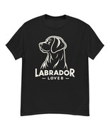 Labrador Lover T-Shirt: Perfect for Dog Enthusiasts and Pet Owners Black - $22.41 CAD+