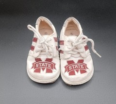 Team Squeaks Mississippi State University Bulldogs Unisex Baby Shoes Size 5 - £6.34 GBP