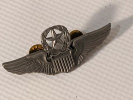 WW2 WWII 3 inch Wing Pin w/ Star Shield Laurel Wreath Master Replica - New - $12.86