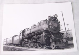 1940 VINTAGE RICHMOND HILL NY PENNSYLVANIA RAILROAD TRAIN ENGINE 1458 PHOTO - $9.89