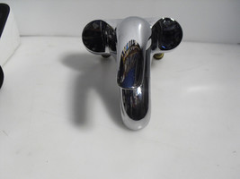 bathroom sink faucet 2 holes used no accesories  no  other  parts  included - $11.88