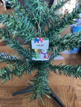 Kurt Adler Snowman Christmas Tree Name Ornament Caleb - £15.15 GBP