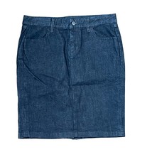 Gap 1969 Denim Pencil Skirt Size 27 Blue Women Pockets Stretch Jean 31X19.5 - £15.02 GBP