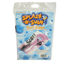 SPLASH-N-SWIM Kids Surf Rider Inflatable Water Pool Beach Float Toy 24&quot; X 16&quot; - £13.66 GBP