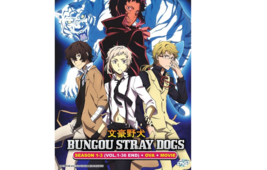 DVD Anime Bungo Stray Dogs Season 1+2+3 (1-36 End) +OVA +Movie English Audio DUB - £27.18 GBP
