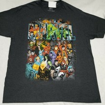 Marvel T-Shirt Black Mad Engine Super Heroes Short Sleeve Mens XL NWT - £14.39 GBP