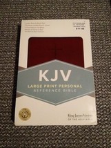 KJV Large Print Personal Reference Bible (2016, Paperback, Holman)(Y105) - $18.51