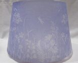 Yankee Candle Jar Shade J/S Frosted Crackle Glass SPRING BOTANICA florals - $56.99