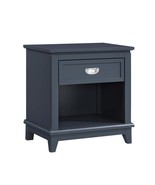 Classic Navy Blue Nightstand: Drawer, Shelf, Bedroom Furniture - €278,22 EUR