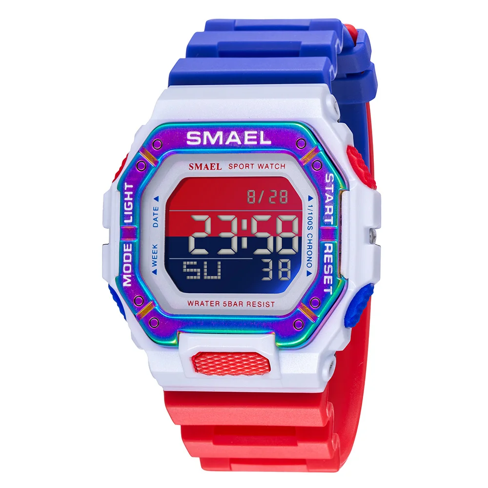 Sport Watches Digital Brand LED Clock Waterproof Auto Date Military Army... - $28.62