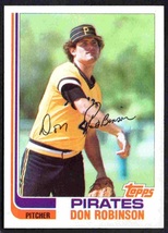 Pittsburgh Pirates Don Robinson 1982 Topps Baseball Card #332 nr mt ! - £0.40 GBP