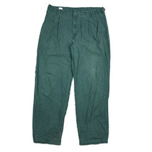 Vintage Dockers Levi’s Pants Chinos Green Faded Worn Measures 35x29.5 - £21.79 GBP