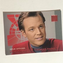 Star Trek Phase 2 Trading Card #185 Lieutenant Thomas Paris - £1.54 GBP