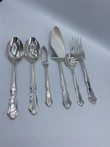 Wallace Centennial Silverplate Chatelaine Home Flatware Serving Spoons Utensils - £23.73 GBP