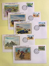 Jersey #231-5 Colorano &quot;silk&quot; FDC - Motor Cycle &amp; Light Car Club - 1980 - £3.19 GBP
