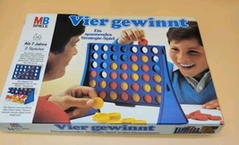 CONNECT 4 Games Original 1984  Vintage Retro MB Game German Edition  - £10.41 GBP