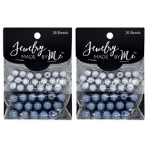72 Pieces, Glass, Assorted Pearl Beads for Friendship Bracelet Making Ki... - $10.99