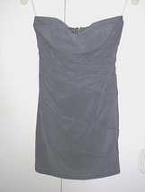 Emerald Sundae Ladies Strapless Gray PARTY/EVENING DRESS-JR. 3-WORN ONCE-CUTE - £7.85 GBP