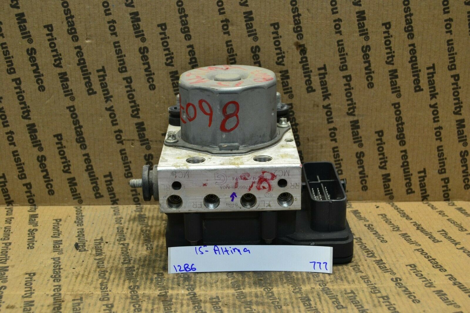13-15 Nissan Altima 2.5L ABS Pump Control OEM 476609HM0A Module 777-12B6 - $7.99