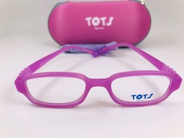New TOTS Violet MIRACLE Eyeglasses for KIDS 43mm with Case &amp; Strap - $44.50