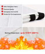 Fire Blanket 39&#39;&#39;×39&#39;&#39; Emergency Flame Retardant Protection - £15.03 GBP+