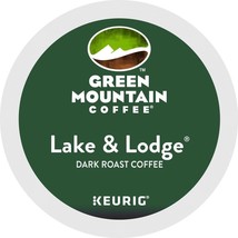 Green Mountain Lake &amp; Lodge Coffee 24 to 144 Count Keurig K cups Pick An... - $23.89+