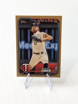 2024 Topps Series 1 Bailey Ober 121 Gold Parallel #1382/2024 Minnesota Twins  - £2.37 GBP