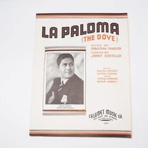 Notenblatt La Paloma Die Taube Louis Panico Songbuch - $24.76