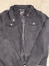 SouthPole Jacket Wool Blend RARE Large Junior Collection Long Sleeves Bu... - $528.44 MXN