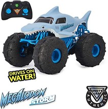 Monster Jam, Official Megalodon Storm All-Terrain Remote Control Monster Truck T - £35.21 GBP