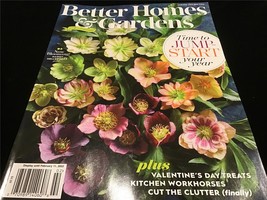 Better Homes and Gardens Magazine Jan/Feb 2022 Time To Jump Start Your Year - £7.86 GBP