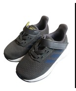 Adidas Duramo  Dark Grey Blue Stripes Toddler Sneaker - Size 5 K - $282.26 MXN