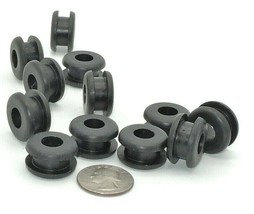 Rubber Wire Grommets  5/8&quot; x 3/8” ID w 1/4” Groove  Cable Tubing  Panel Bushings - £8.85 GBP+