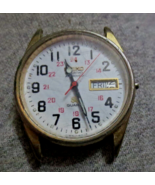 Seiko Vintage Railroad Approved Men&#39;s 1990&#39;s Quartz Watch Day Date 8223-... - £55.89 GBP