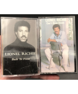 Lot of Two (2) Lionel Richie Cassette Tapes - Can&#39;t Slow Down &amp; Back To ... - £7.58 GBP