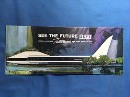 Vintage 1965 World’s Fair New York City GM Futurama Brochure - $19.78