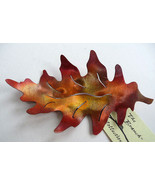 Burnished Copper Red Oak Leaf Table Decoration by Copper Leaf (#8833) - $15.00