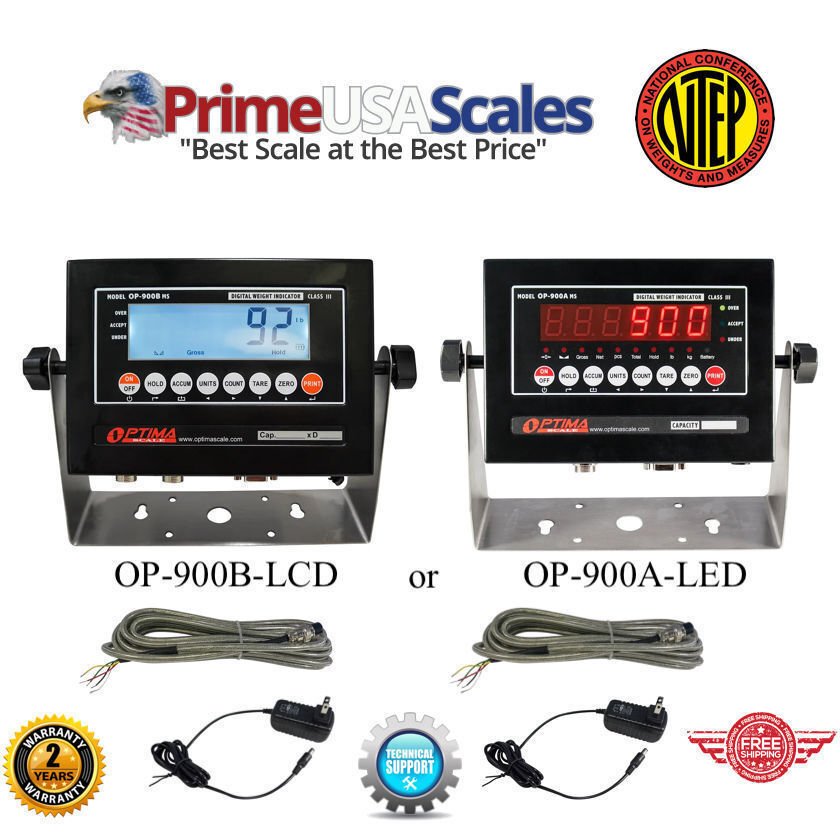 Indicator Scale Display Head Brain USM US-6011MS-LCD Weighing US-6011MS-LED - $285.00