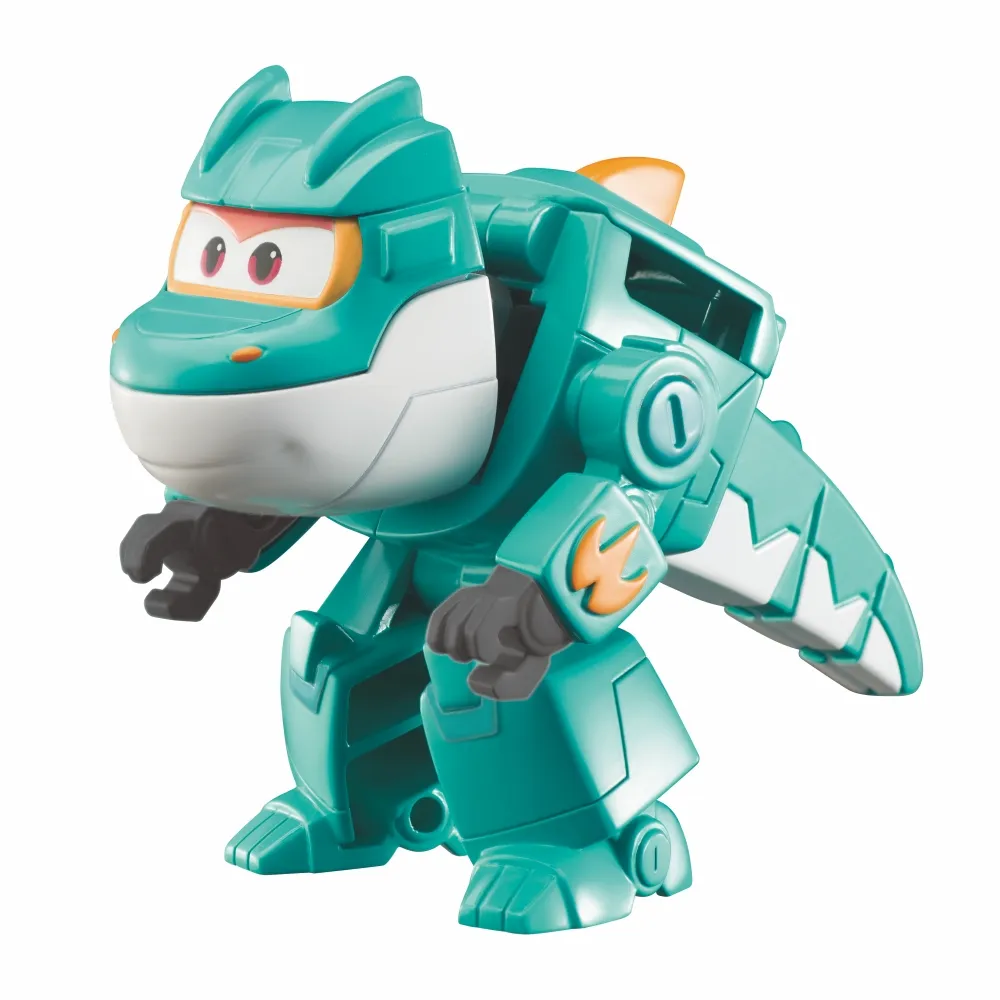 Super Wings S6 Mini  Tino 2 Inches Transforming Anime Deformation Plane Robot - £16.20 GBP