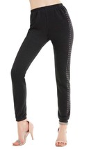 WILDFOX Damen Hosen Schlank Bequem Stilvoll Schwarz Größe S WFL6173D6 - $53.15